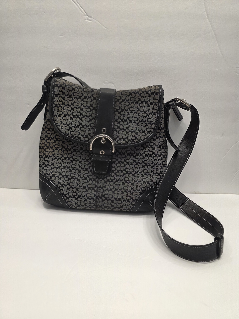 Coach Soho Signature Buckle Flap Bag Model 6376